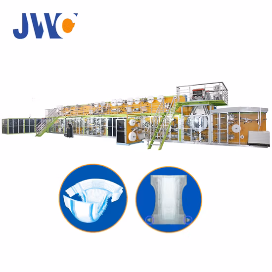 Jwc-Nk800-Sv 205kw Installation Capacity 600PCS/Min Stable Working Speed Pull-up Baby Diaper Machine 0.08% off